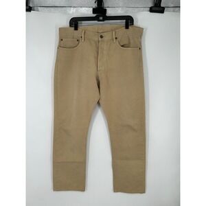 Polo Ralph Lauren‎ Corduroy Pants Mens 36x32 Khaki Tan Straight Leg Regular Fit